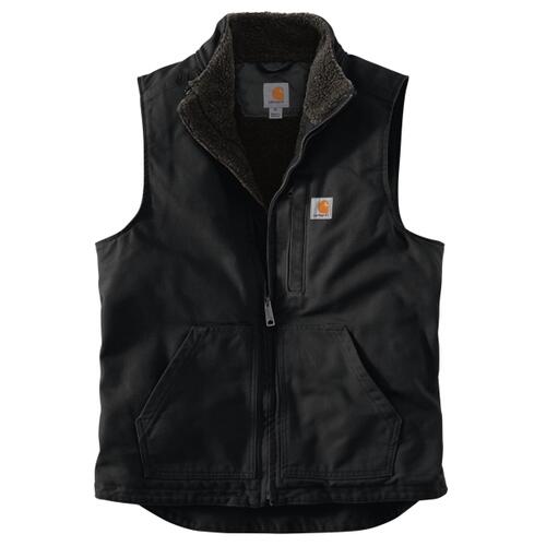 Sherpa Lined Mock Neck Vest Thumbnail