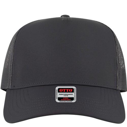 OTTO CAP 5 Panel Mid Profile Mesh Back Trucker Hat Thumbnail