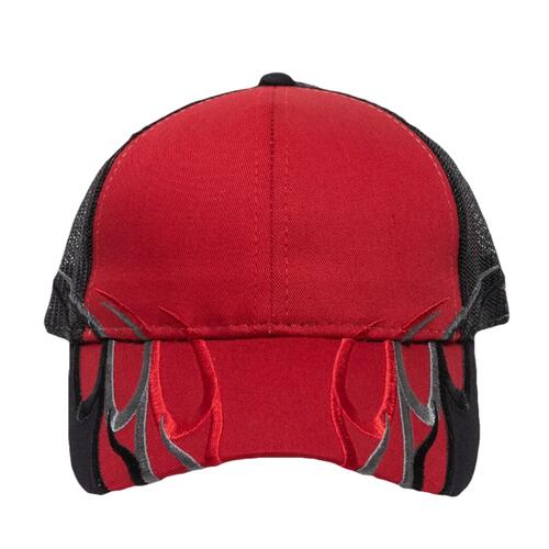 Racing W/Embroidered Wave Mesh Back Thumbnail