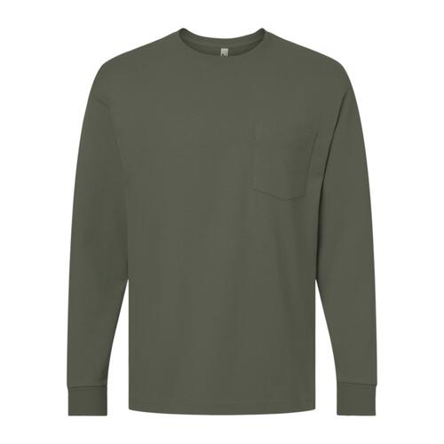 Unisex Super Heavyweight Long Sleeve Pocket Tee Thumbnail