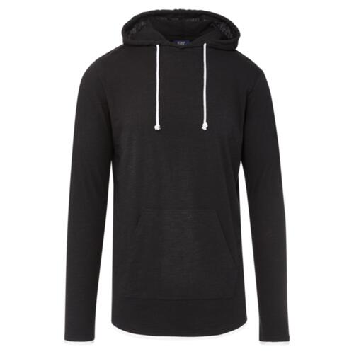 Unisex Miles Slub Hooded Long Sleeve T-Shirt Thumbnail