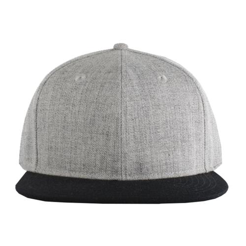 Wool Blend Heather Snapback Cap Thumbnail