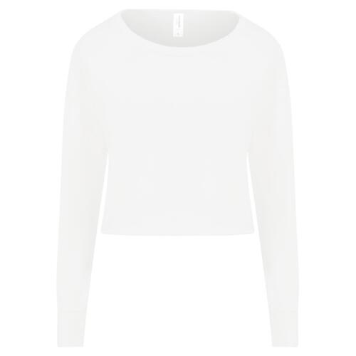 Women's Cropped Crewneck Sweatshirt Thumbnail