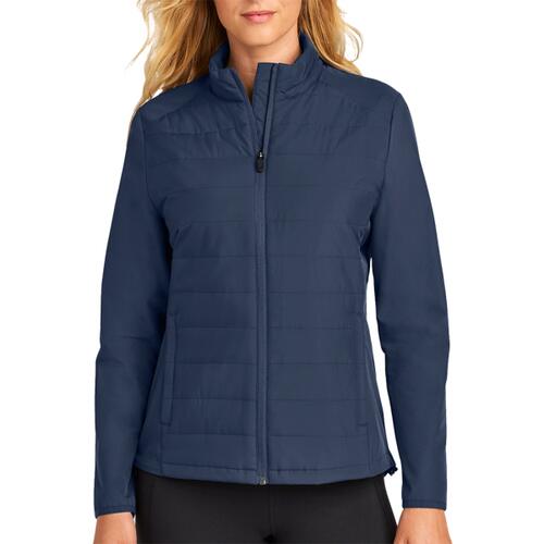 Sport Tek Women's Teknical Hybrid Jacket LST940 Women's Teknical Hybrid Jacket Thumbnail