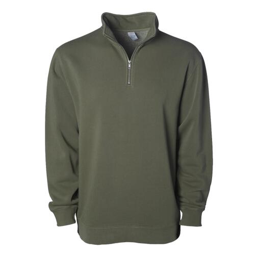 Independent Trading Co. Unisex Pigment-Dyed Quarter-Zip Pullover PRM4600QZ Unisex Pigment-Dyed Quarter-Zip Pullover Thumbnail