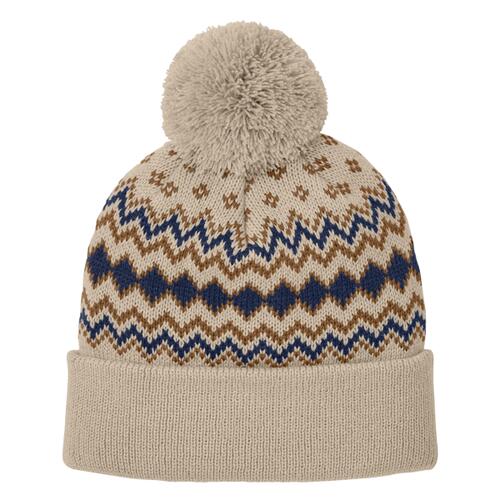Port Authority Alpine Pom Beanie C991 Alpine Pom Beanie Thumbnail