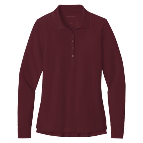 Women's Wearever Signature Pique Long Sleeve Polo Thumbnail