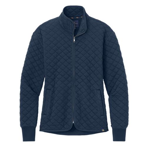 Women's Diamond Quilt Full Zip Thumbnail