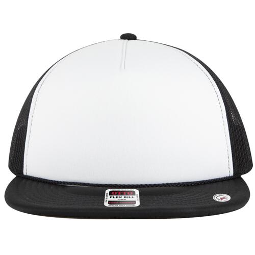 OTTO CAP "OTTO SNAP" 5 Panel Pro Style Mesh Back Trucker Snapback Hat Thumbnail