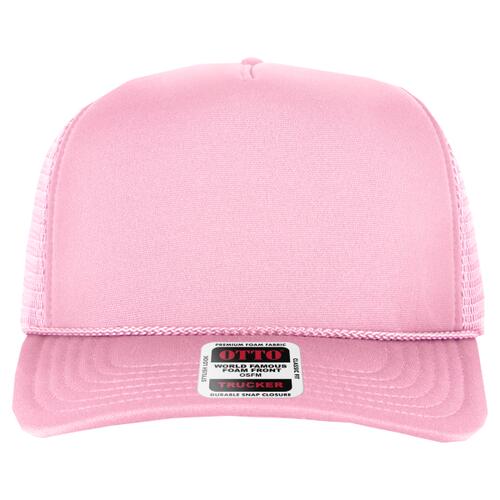 OTTO CAP "OTTO COMFY FIT" 5 Panel High Crown Mesh Back Trucker Hat Thumbnail