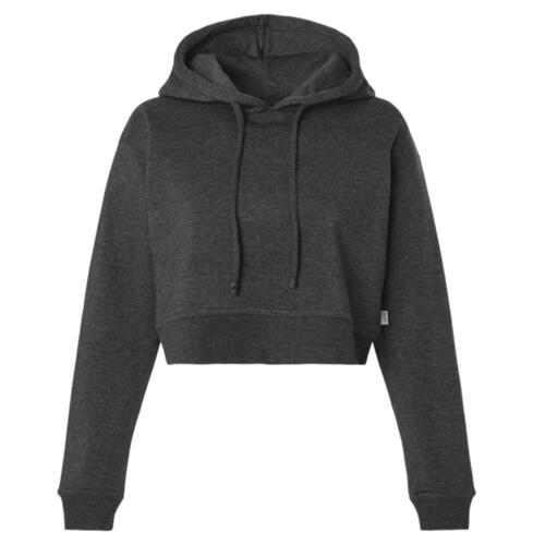 Women's Cropped Fleece Hooded Sweatshirt Thumbnail
