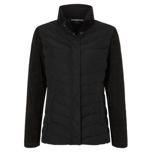 Women's Mixed Media Chevron Jacket Thumbnail