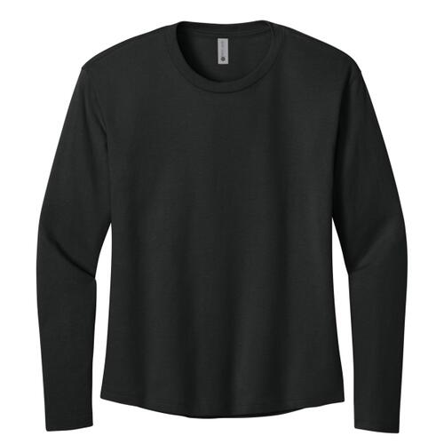 Women's Cotton Relaxed Long Sleeve Tee Thumbnail