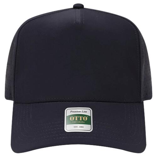 OTTO CAP® Club Collection 5 Panel Mid Profile Perforated Cap Thumbnail