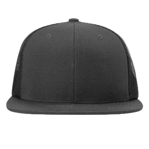 Acrylic Wool Blend Flatbill Trucker Thumbnail