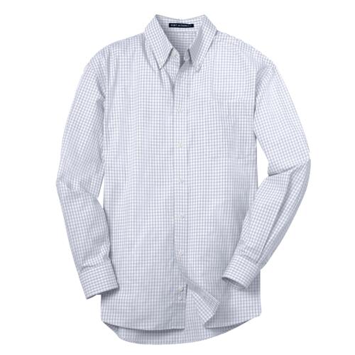 Plaid Pattern Easy Care Shirt Thumbnail