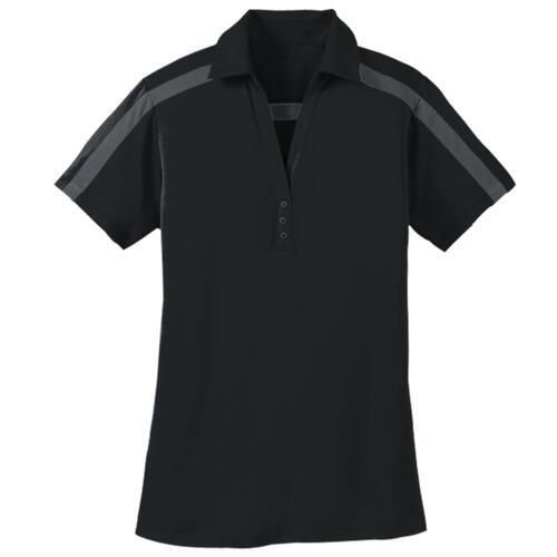 Women's Silk Touch Performance Colorblock Stripe Polo Thumbnail