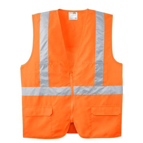 CornerStone Ansi 107 Class 2 Mesh Back Safety Vest CSV405 Ansi 107 Class 2 Mesh Back Safety Vest Thumbnail