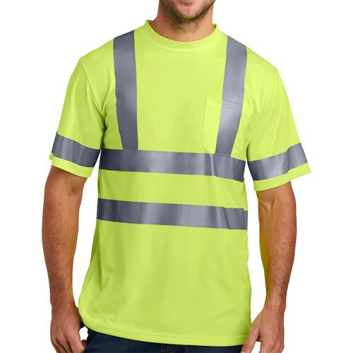 CornerStone Ansi 107 Class 3 Short Sleeve Snag Resistant Reflective T Shirt CS408 Ansi 107 Class 3 Short Sleeve Snag Resistant Reflective T Shirt Thumbnail