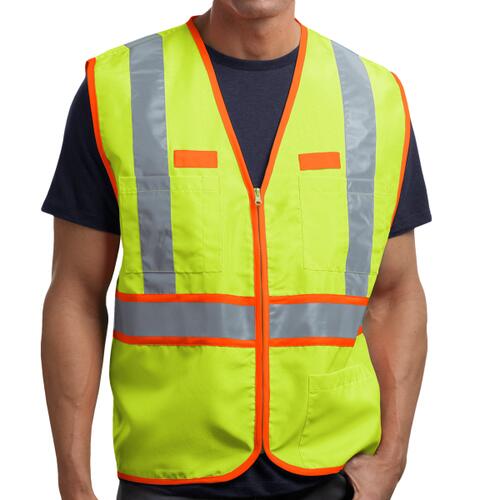 CornerStone Ansi 107 Class 2 Dual Color Safety Vest CSV407 Ansi 107 Class 2 Dual Color Safety Vest Thumbnail