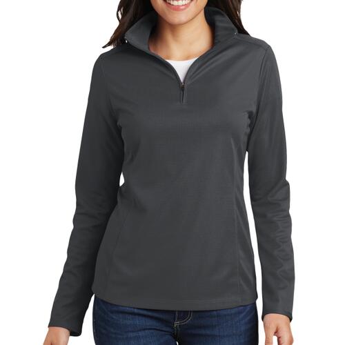 Women's Pinpoint Mesh 1/2 Zip Thumbnail