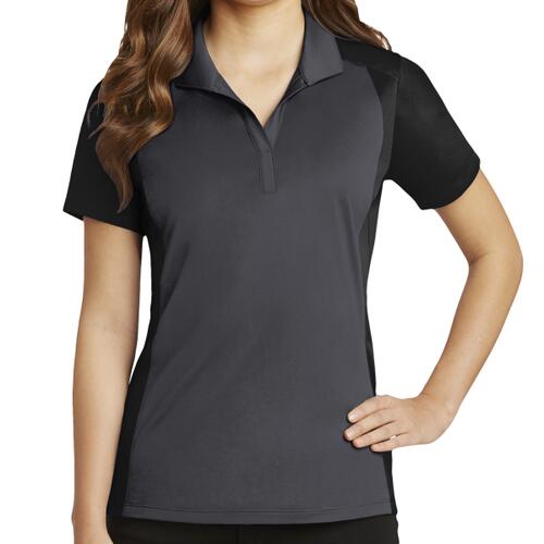 Sport Tek Women's Colorblock Micropique Sport Wick ® Polo LST652 Women's Colorblock Micropique Sport Wick ® Polo Thumbnail