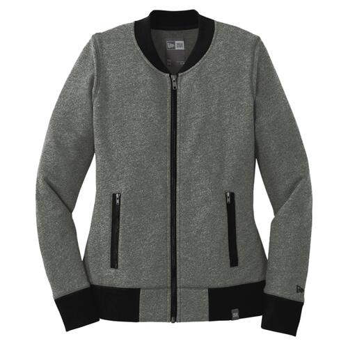 Women's French Terry Baseball Full Zip Thumbnail