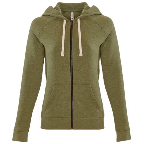 Women's Malibu Raglan Full-Zip Hoodie Sweatshirt Thumbnail
