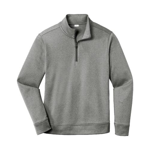 PosiCharge ® Sport Wick ® Heather Fleece 1/4 Zip Pullover Thumbnail