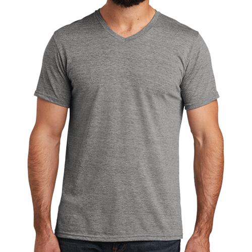 Unisex Tri Blend V Neck Tee Thumbnail