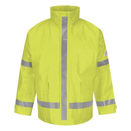 Men's Hi-Visibility Flame-Resistant Rain Jacket Thumbnail