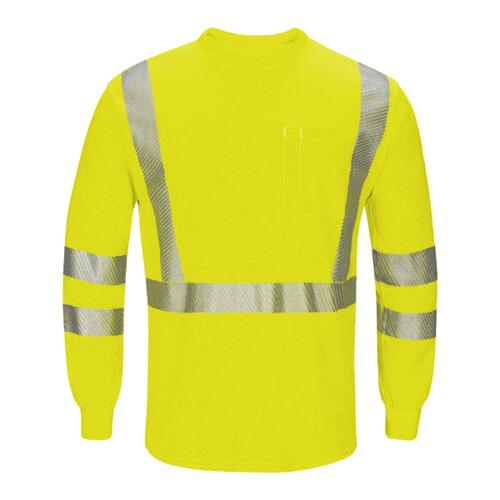 Men's Hi-Visibility Lightweight Long Sleeve T-Shirt Thumbnail