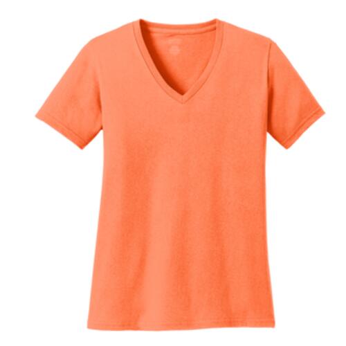 Port & Company Ladies Core Cotton V Neck Tee LPC54V Ladies Core Cotton V Neck Tee Thumbnail