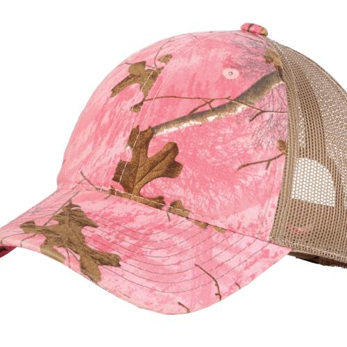 Port Authority Unstructured Camouflage Mesh Back Cap C929 Unstructured Camouflage Mesh Back Cap Thumbnail
