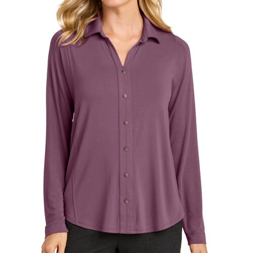 Port Authority Women's Luxe Knit Button Tunic LK5602 Women's Luxe Knit Button Tunic Thumbnail