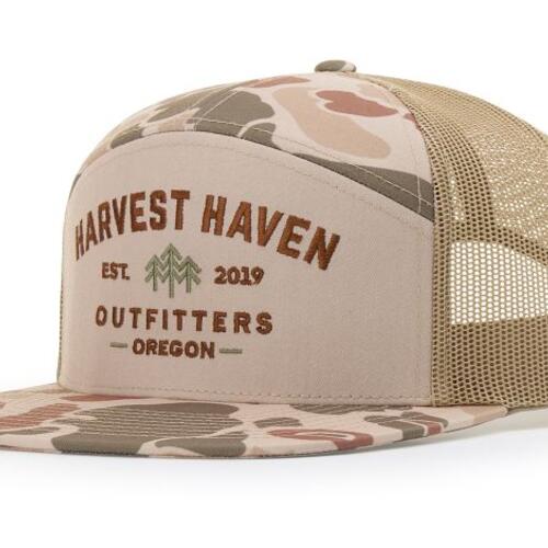 Richardson Printed 7 Panel Trucker Hat 168P Printed 7 Panel Trucker Hat Thumbnail