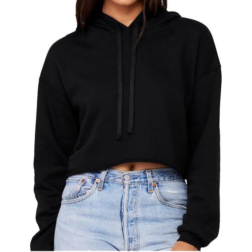 Women's Sponge Cropped Fleece Hoodie Thumbnail
