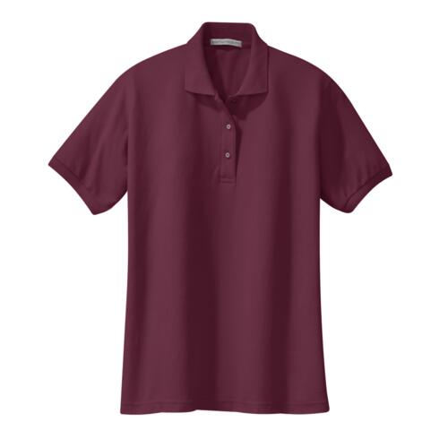 Port Authority Ladies Silk Touchâ„¢ Polo L500 Ladies Silk Touchâ„¢ Polo Thumbnail