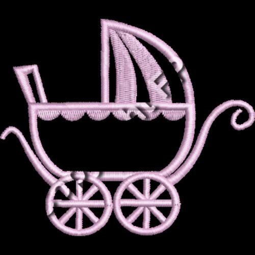 Baby Stroller Pink_3022 Thumbnail