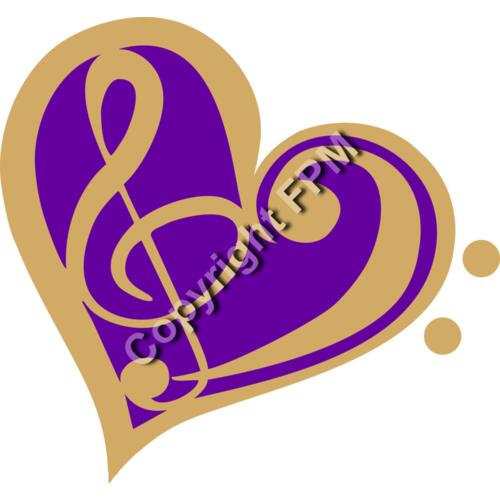 563 Music Heart Thumbnail