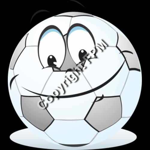 670 Cartoon Soccer Ball Thumbnail