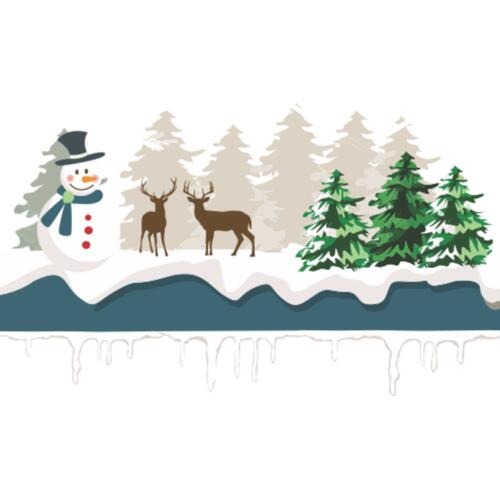 664 Snow Scene Thumbnail