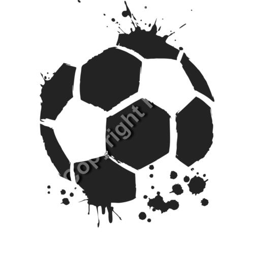 1057 Soccer Splatter Thumbnail