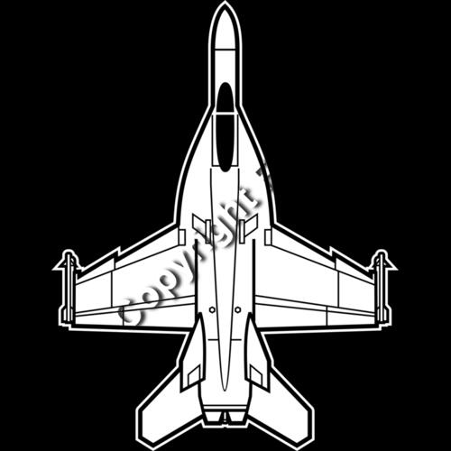 10340 FA18 Super Hornet Jet Thumbnail