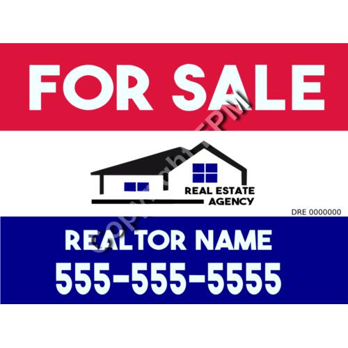 130 Real Estate Sign Template Thumbnail