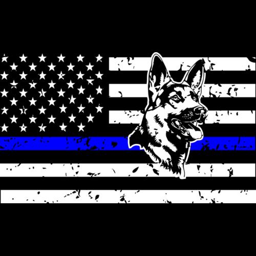 950 Thin Blue Line K9 Thumbnail