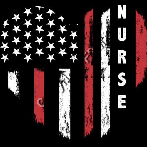816 Nurse Heart Flag 816 Nurse Heart Flag Thumbnail