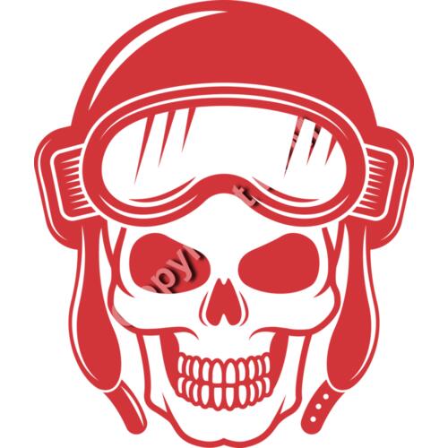 9025 Pilot Skull Thumbnail