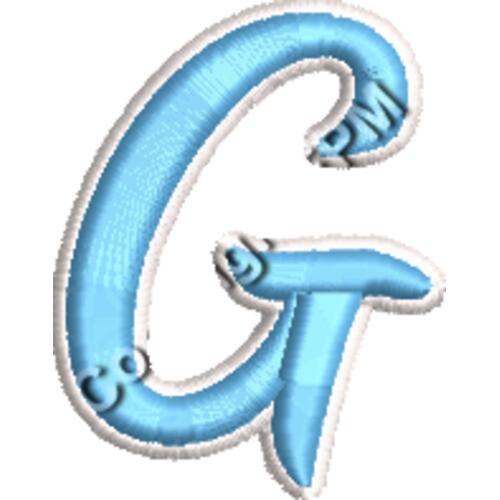 Letter G EMB502 Thumbnail