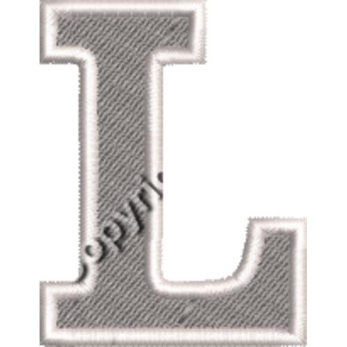 Letter L EMB501 Thumbnail